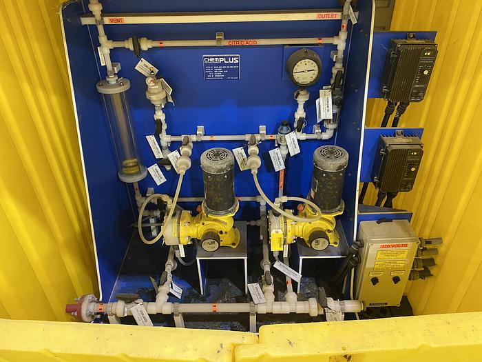 Used Used Citric Acid dosing skid