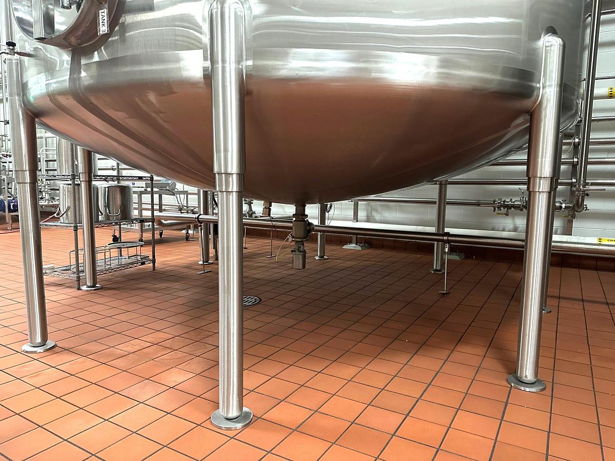 Used Used  Cherry Burrell 304 Stainless Steel Mix Tanks