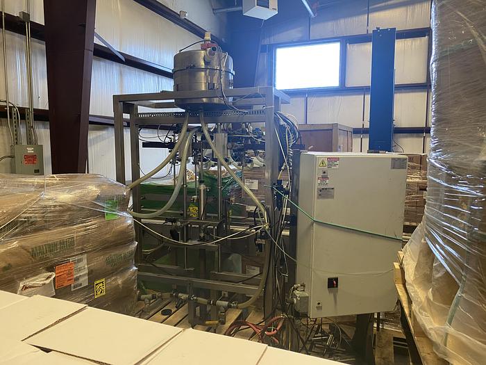 Used Used E-Pak 6 Head automatic pressure gravity filler