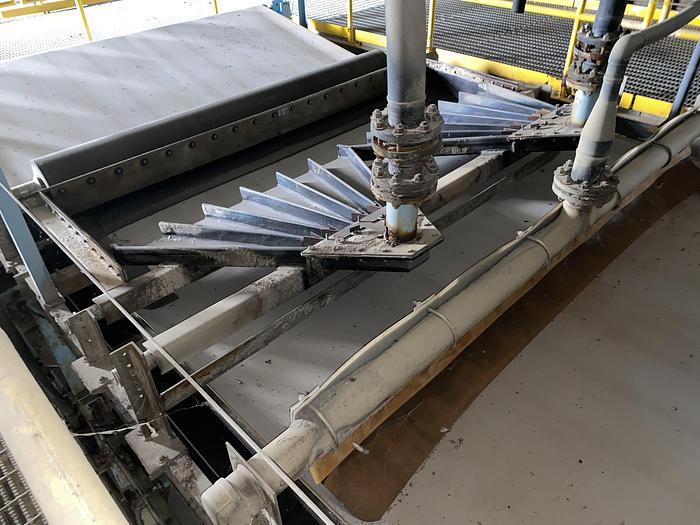 Used Used Dorr-Oliver Model 3M43 EIMCO-Extractor 43 square meter horizontal vacuum belt filter