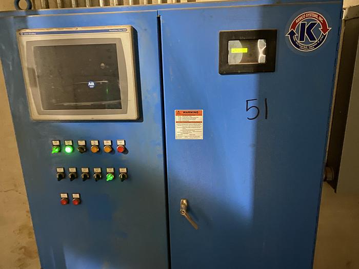 Used KEMCO Gas Fired Thermefficient-100 Patented Oxygen Stripping Direct Contact Water Heater