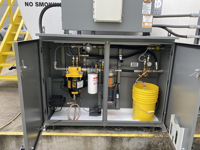 Used Used General Industries 15,000 gallon FIREGUARD horizontal fuel tank