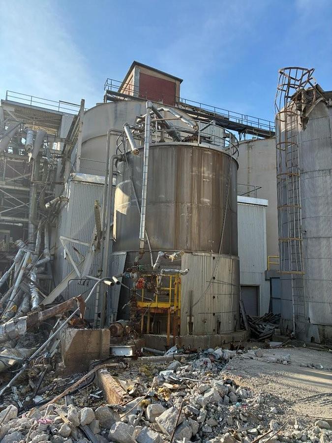 Used Used Tate Metalworks Inc. approximately 50,000 gallon 2205 duplex stainless steel tank