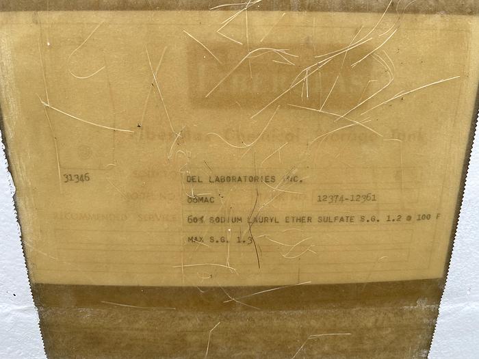 Used Used Owens Corning 5600  gallon fiberglass vertical storage tank