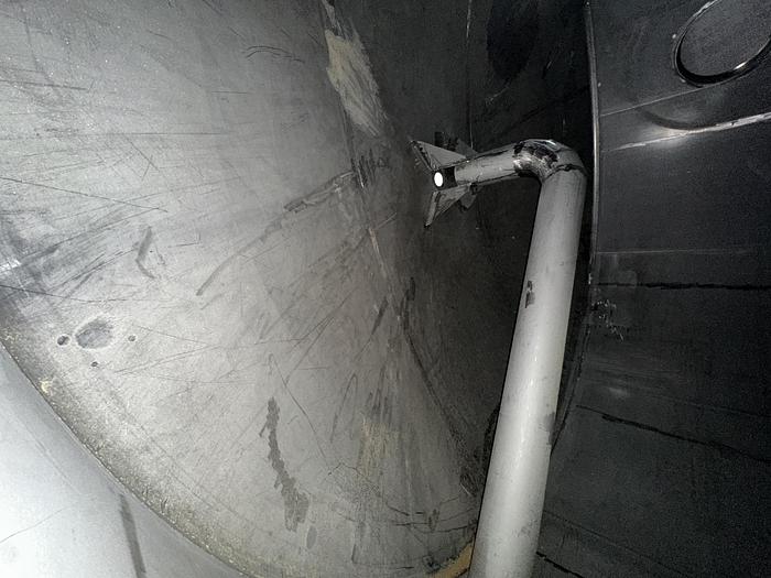 Used Used Bendel approximately 26,500 gallon 304 stainless steel vertical storage tank