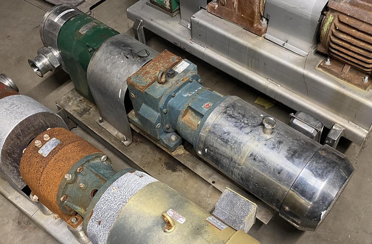 Used Used sanitary Rotary Pump