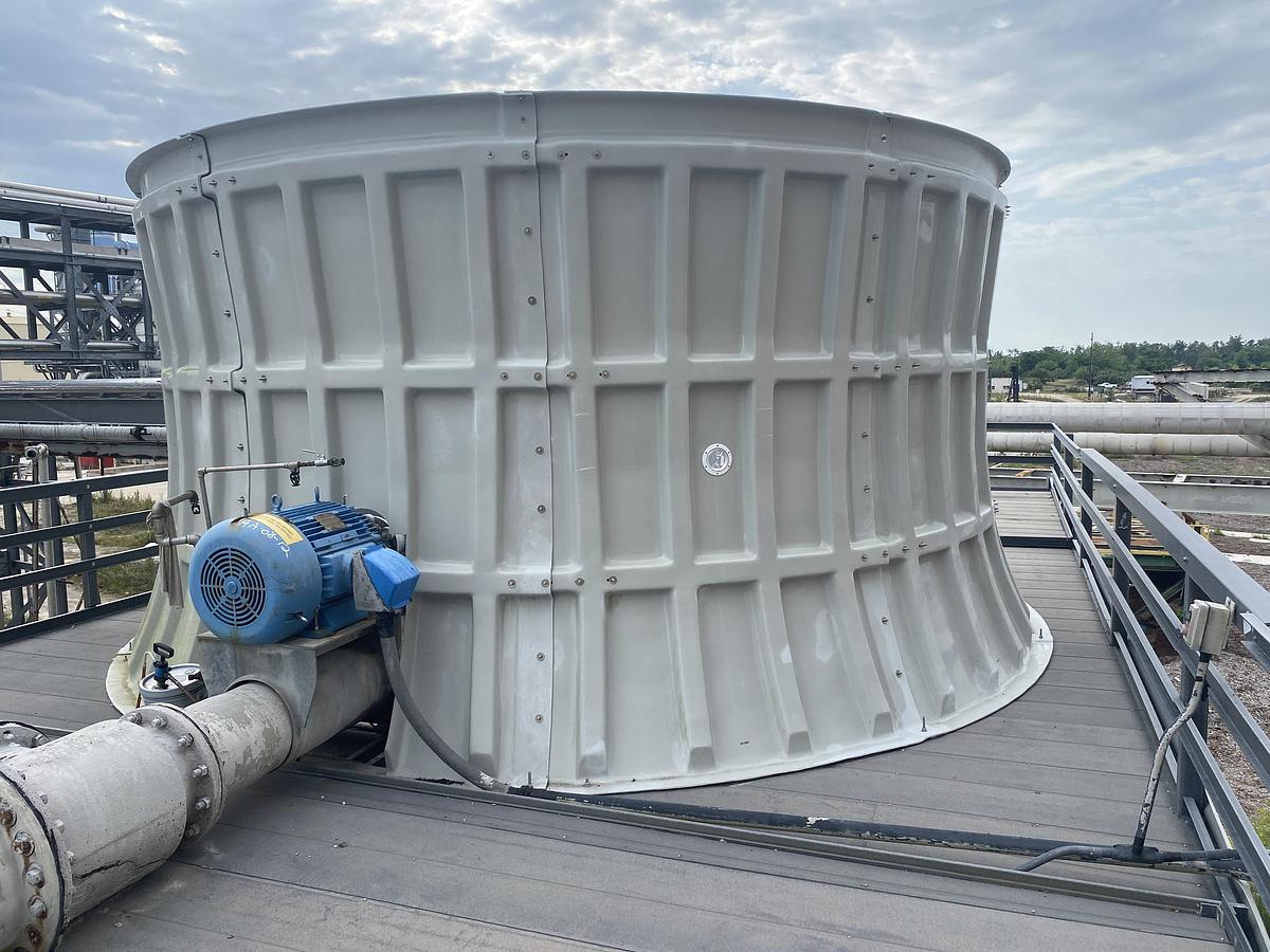 Used Used "Marley" 586 (1) Cell Cooling Tower