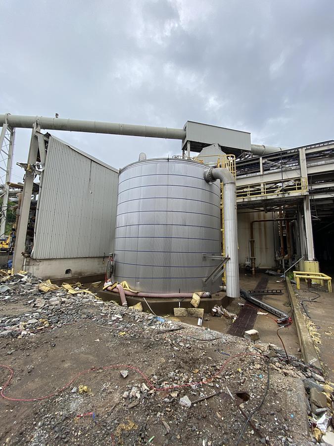 Used Used RECO Constructors 47,006 gallon 304 stainless steel vertical storage tank