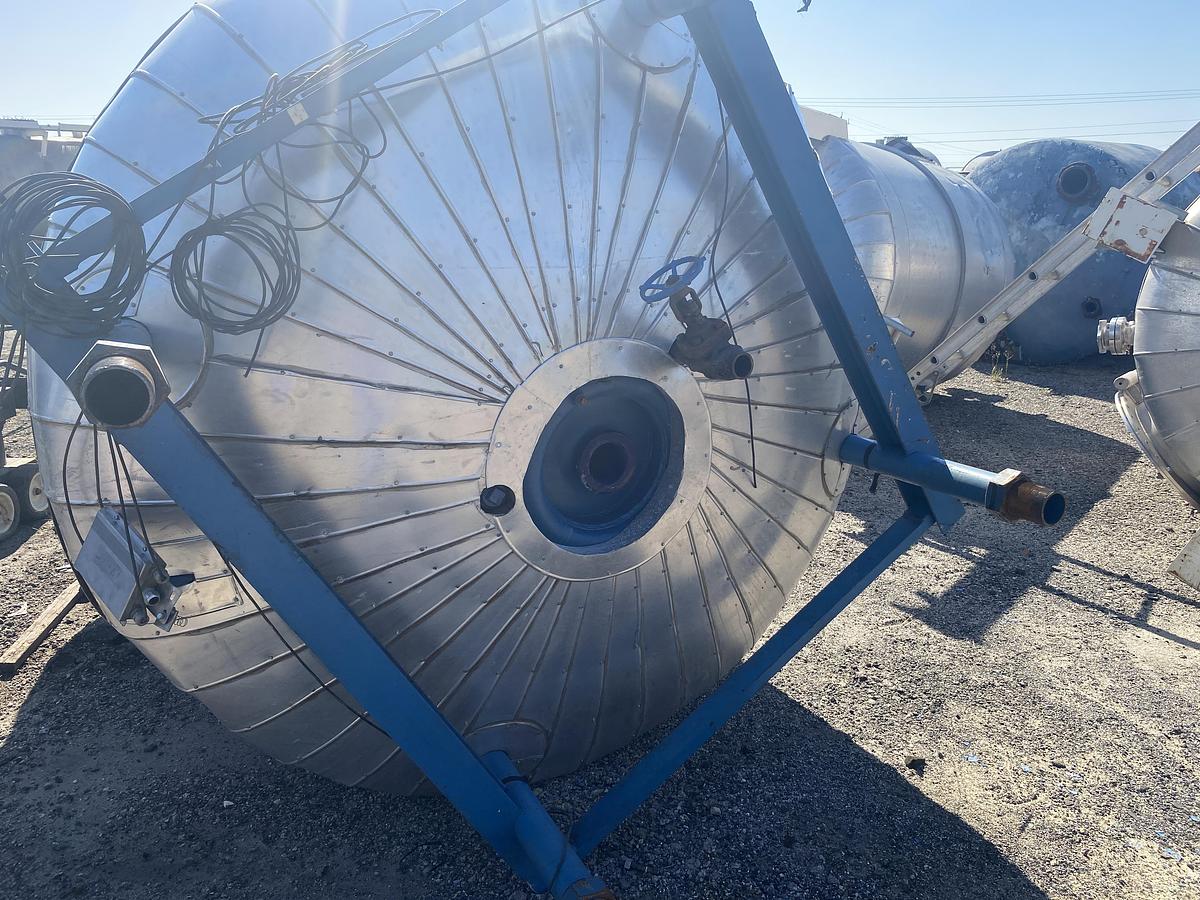 Used Used Pfaudler 2000 gallon glass lined reactor body