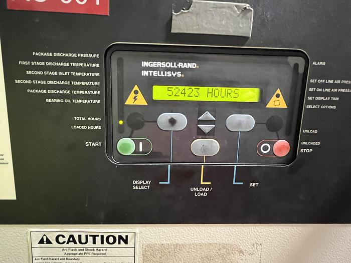 Used Used Ingersoll-Rand Model SIERRA-H60A  Oil-Free Rotary Screw Air Compressor