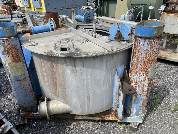 Used Used Tolhurst Perforated Basket Centrifuge