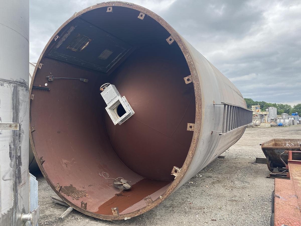 Used Used Imperial Calument Industries 1858 cu ft. Carbon Steel vertical bulk material silo