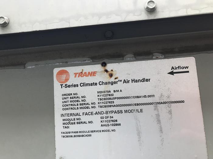 Used Used Trane T-Series Climate Changer Air Handler