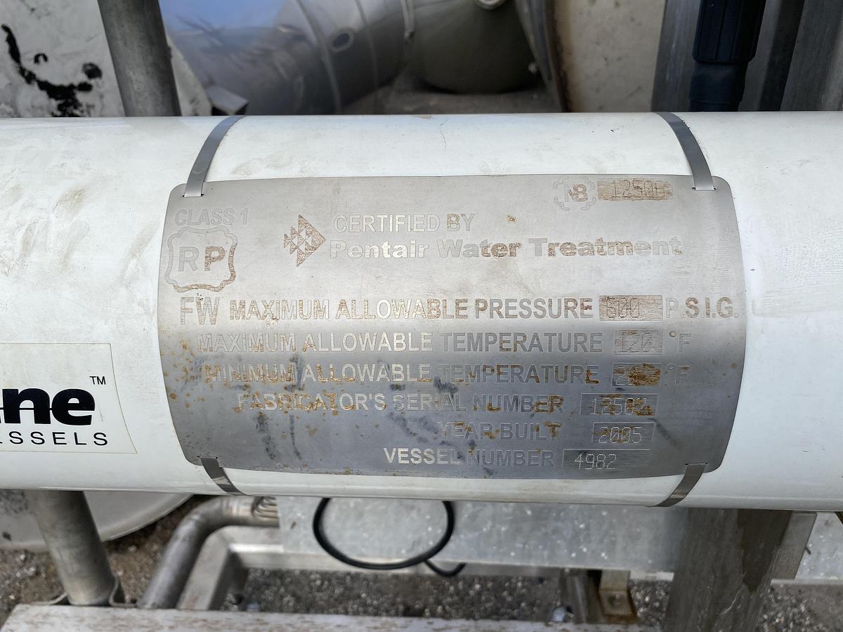 Used Used Water & Power Technologies Inc.  Reverse Osmosis System