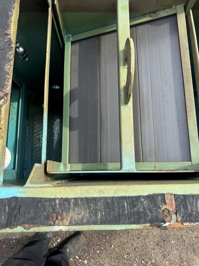 Used Used Highland Tank approximately 300 gallon rectangular carbon steel oil/water separator tank