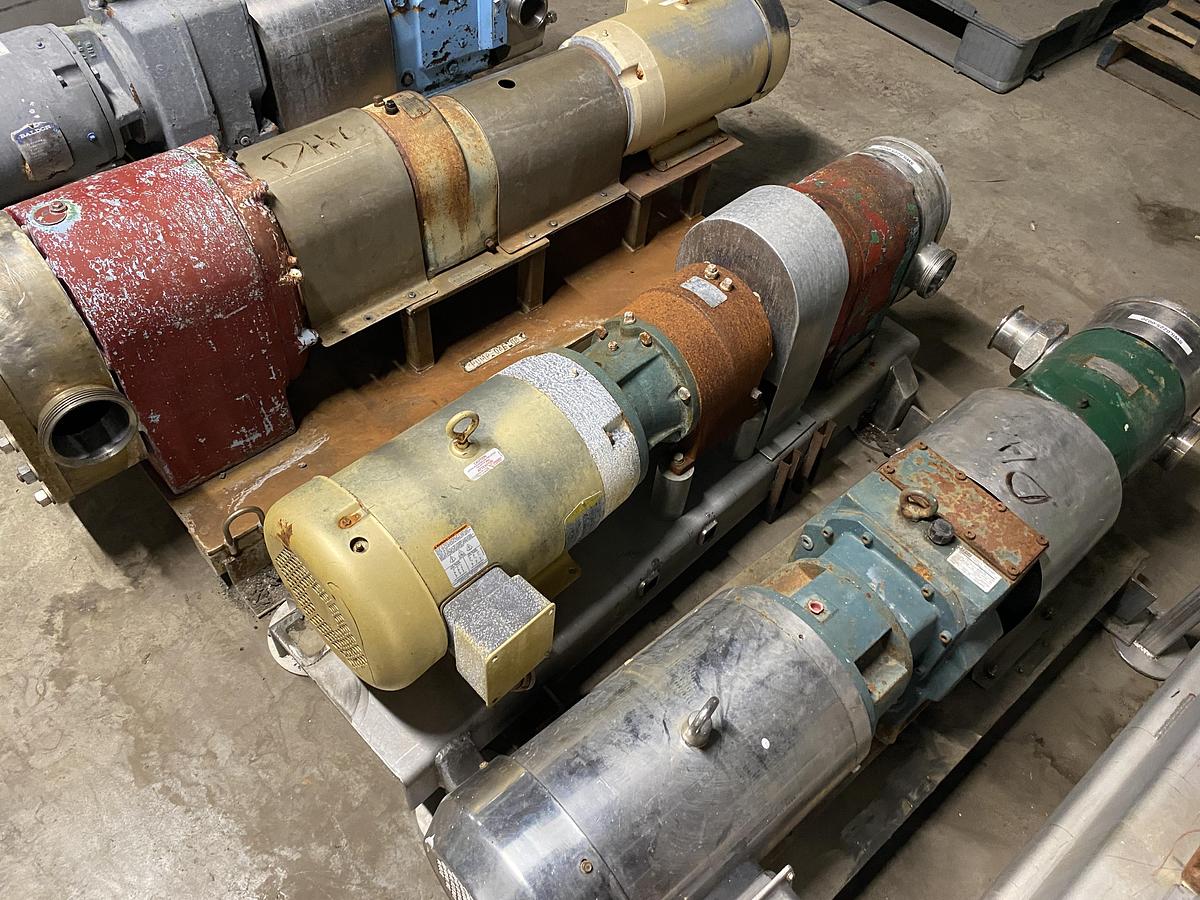 Used Used sanitary Rotary Pump