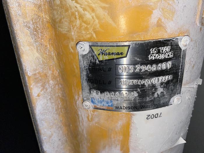 Used Used Weir Warman hydrocyclone arranged in a radical manifold “canister system” design