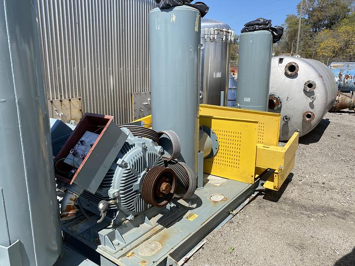 Used Used PdBlower Pressure Package consisting of  (1) Roots 821 RCS-J positive displacement blower