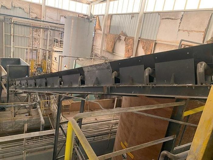 Used Used Inclined conveyor