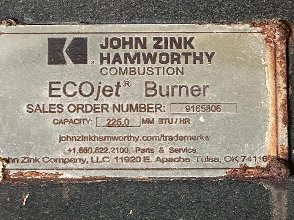 Used Used Rentech Boiler Systems Inc approximately 4500 HP package "D" type steam boiler