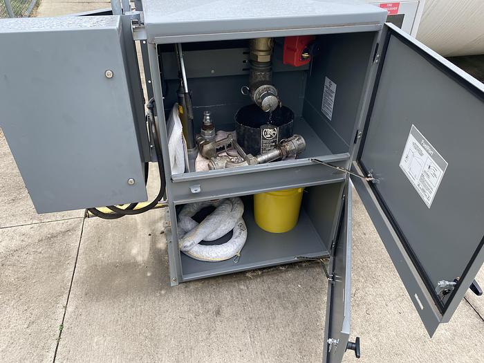 Used Used General Industries 15,000 gallon FIREGUARD horizontal fuel tank