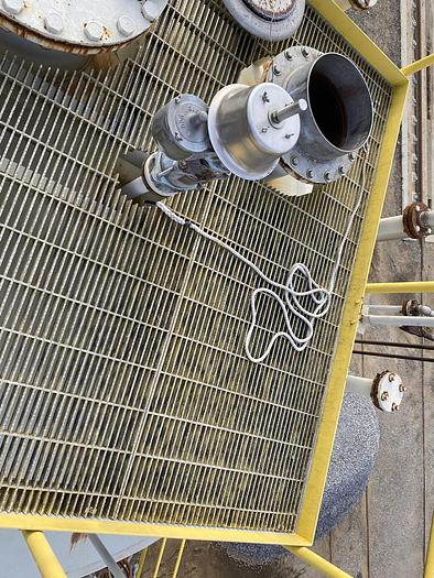 Used Used Armor Metalworks approximately 15,000 gallon carbon steel vertical storage tank