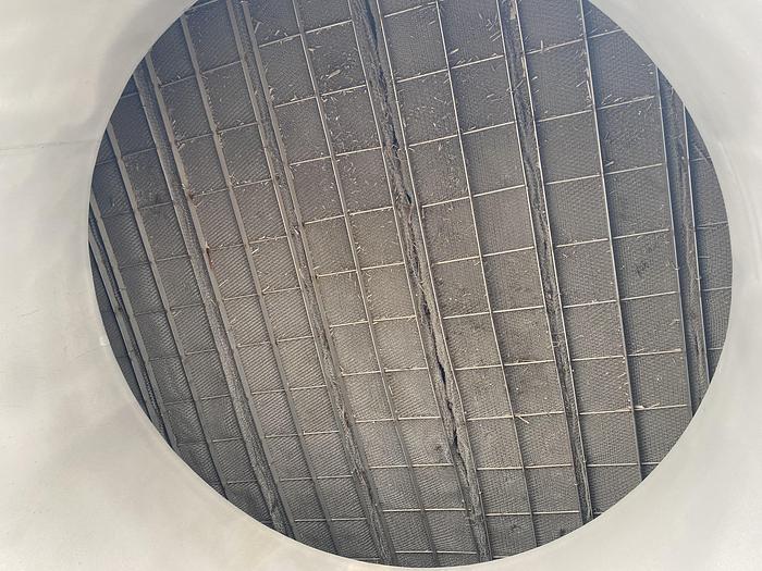 Used Offenhauser Co. 14,455 gallon vertical 304 stainless steel scrubber