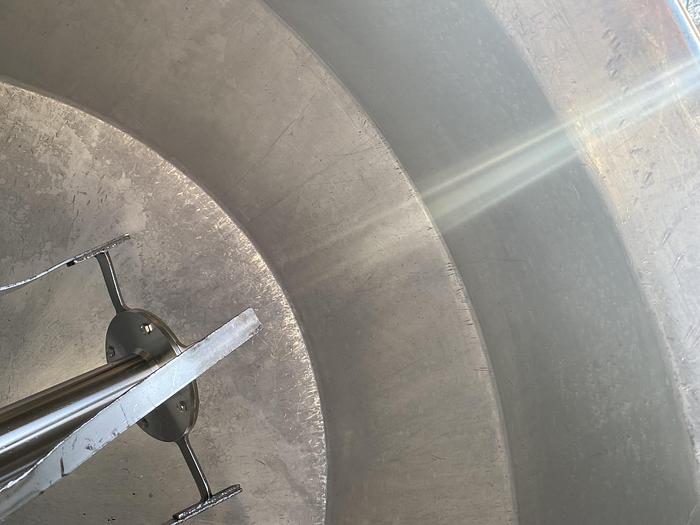 Used Used Gemco 10 cu ft 316 stainless steel double cone formulator