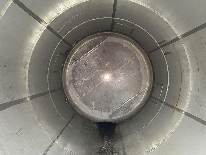 Used Crown Iron Works Co. 6,000 gallon 304L stainless steel vertical tank