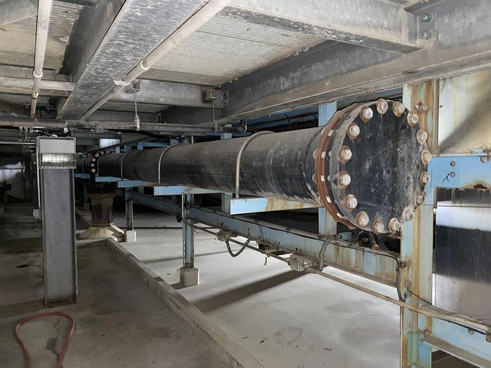 Used Used Dorr-Oliver Model 3M43 EIMCO-Extractor 43 square meter horizontal vacuum belt filter