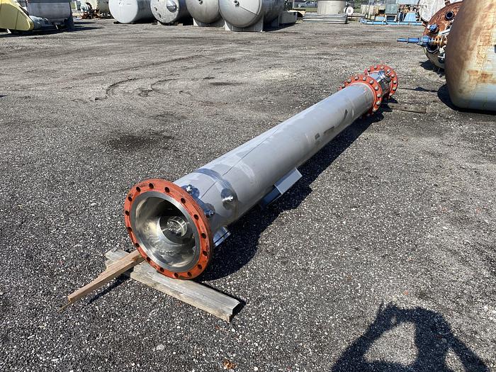 Unused Crown Iron Works Co. 242 gallon 304L stainless steel packed column.