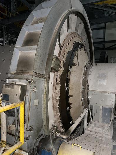 Used Used FFE Minerals single compartment tube mill wet grinding ball mill