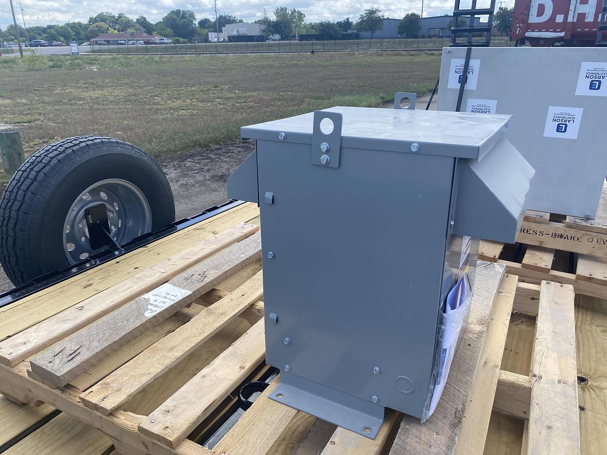 Unused Larson Electronics  Model MT-ISX-1P-208V-10KVA-480V-N3R Transformer