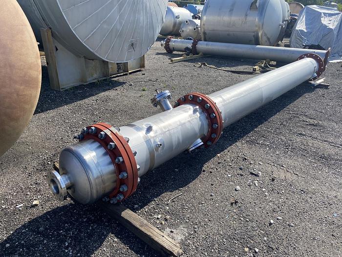 Unused Crown Iron Works Co. 242 gallon 304L stainless steel packed column