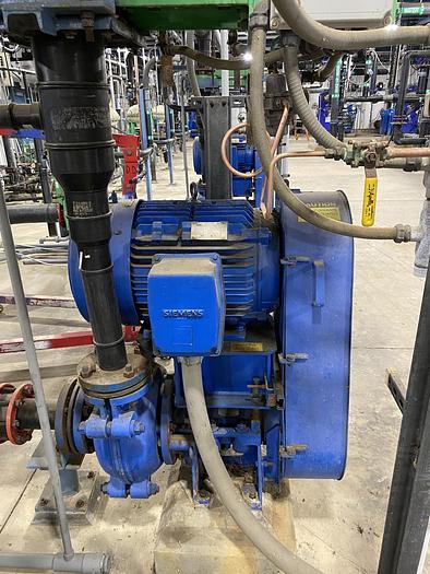 Used Used Weir Warman Model 043CAHRRGMM9009 4X3 CAH Slurry Pump