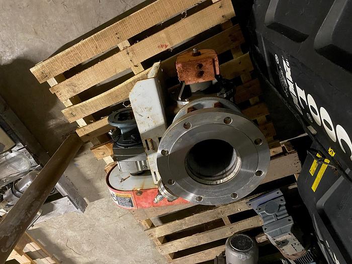 Used Used MAC 8" stainless steel rotary air-lock