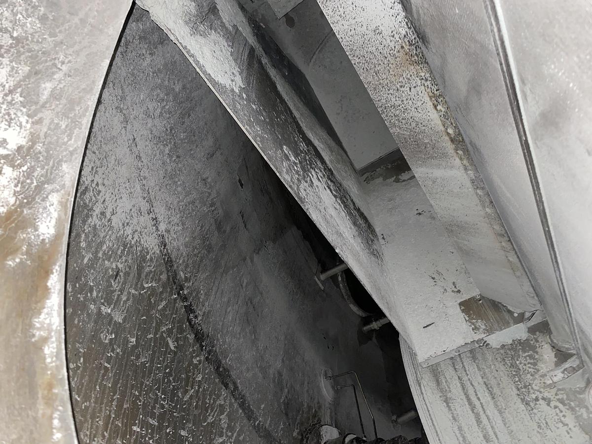 Used Used White Liquor Filtration System.  Consisting of an Andritz LimeWhite Model WLF3709 Rotary, pressurized precoat disc