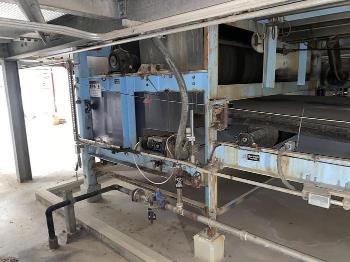 Used Used Dorr-Oliver Model 3M43 EIMCO-Extractor 43 square meter horizontal vacuum belt filter