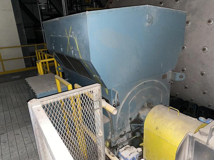 Used Used FFE Minerals single compartment tube mill wet grinding ball mill