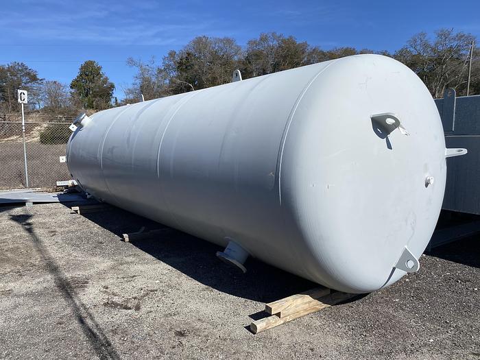 Unused Samuel Pressure Group 10,000 gallon vertical carbon steel pressure air receiver
