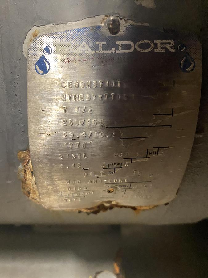 Used Used Waukesha Cherry Burrell sanitary Rotary Pump Model 130U2