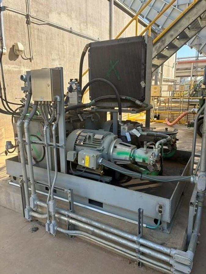 Used Used Hydraulic Power Pack Skid