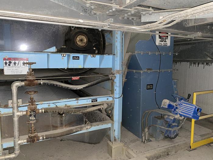 Used Used Dorr-Oliver Model 3M43 EIMCO-Extractor 43 square meter horizontal vacuum belt filter