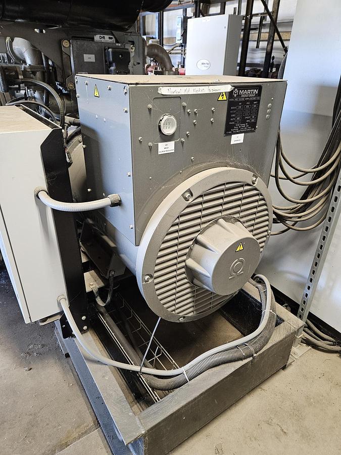 Unused Martin Energy Group Generator Model MEG S1225B 335 KW Methane Gas Generator System