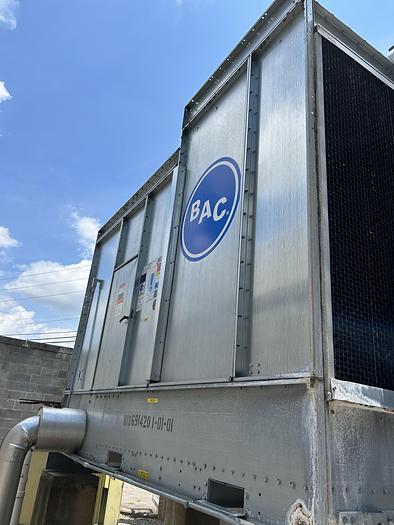 Used Used Baltimore Air Coil 1500 Series approximately 170 ton single cell cooling tower