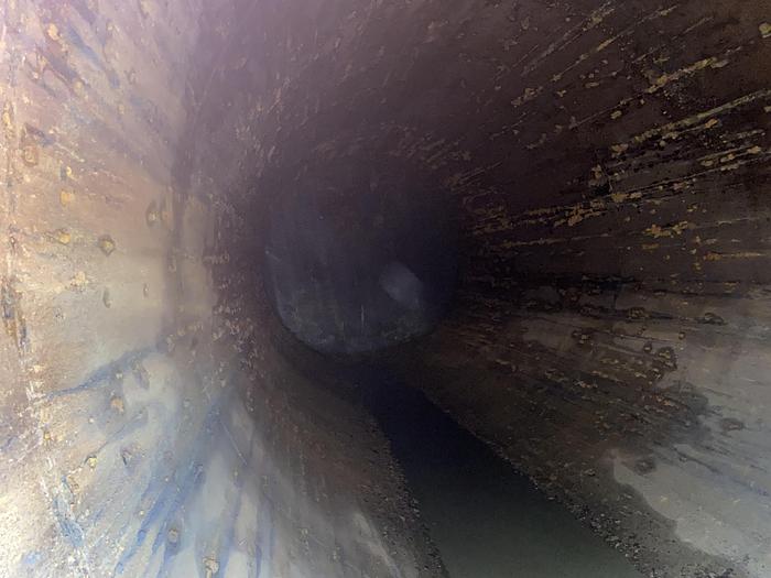 Used Used approximately 20,000 gallon vertical carbon steel storage tank