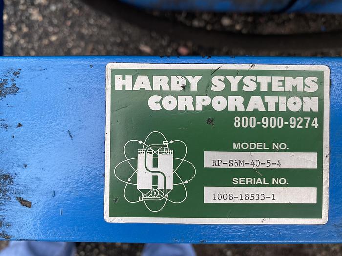Used Used Hardy System Corp. Model HP-6SM-40-5-4, packaged blower system