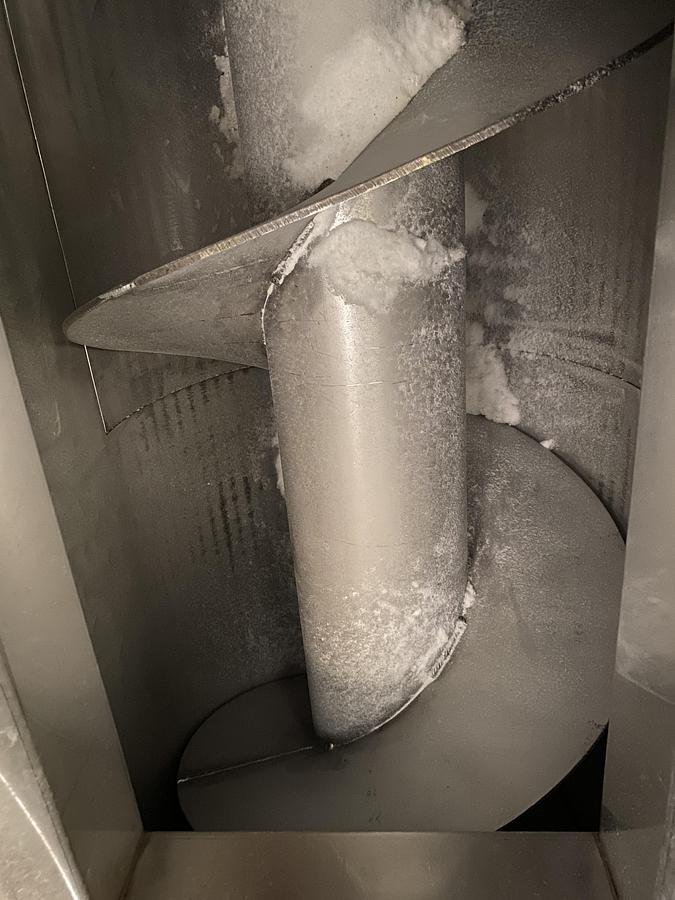 Used Used Thomas & Muller Systems LTD stainless steel screw conveyor