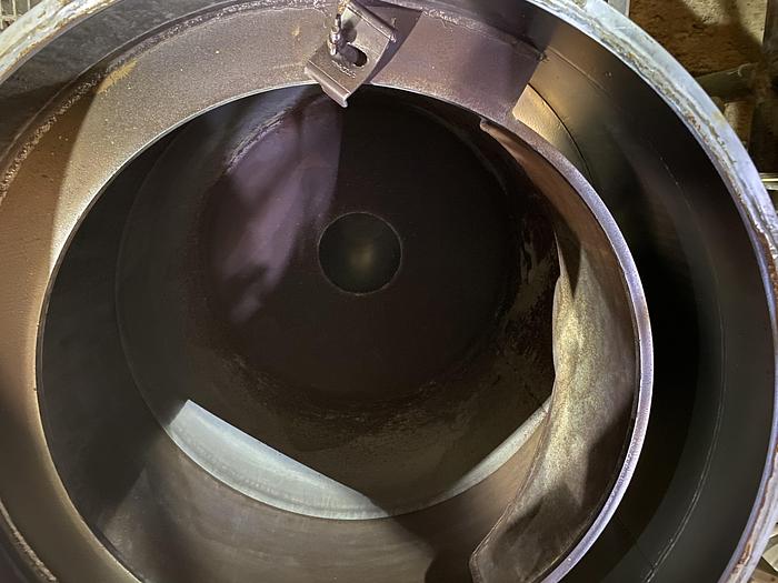 Used Used Gaston County 304 stainless steel large capacity basket filter vessel