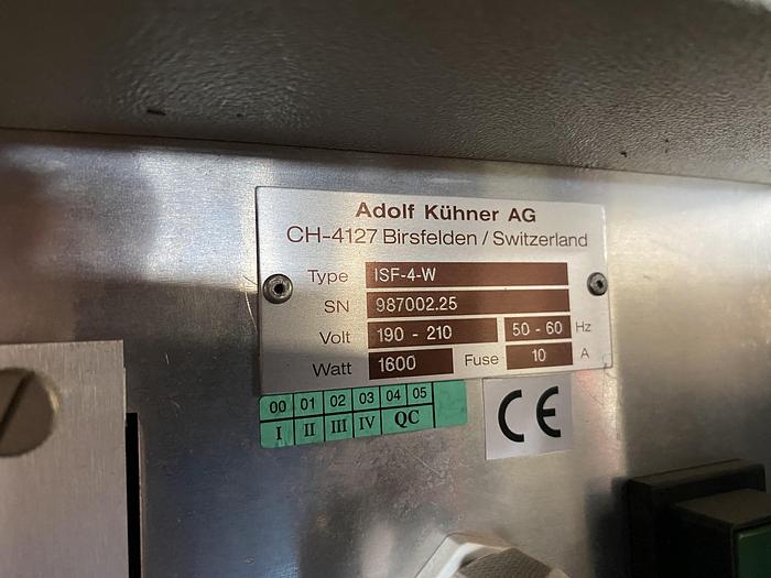Used Used Kuhner Model ISF4-W Climo-Shaker